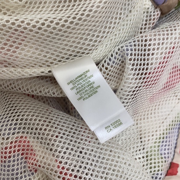 NEW Liz Golf retro 70s geometric print Anorak windbreaker pullover jacket - Picture 6 of 10